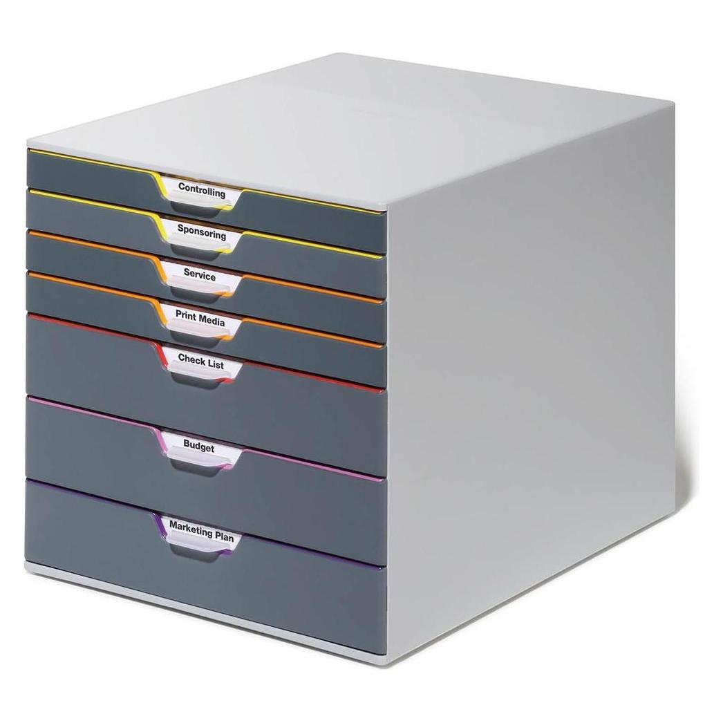 Durable Schubladenbox Varicolor 7 (A4) (7607/27)