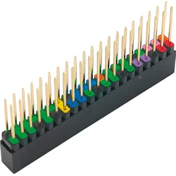 RPI HEADER CG2 - Raspberry Pi - GPIO Header, 40-polig, RM 2,54, farblich kodiert