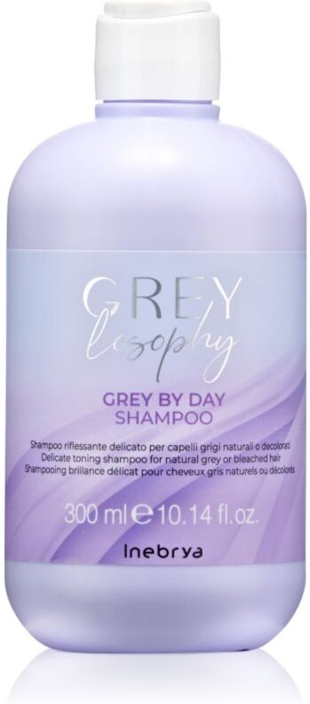 Inebrya Greylosophy Grey By Day Shampoo shampoing colorant pour cheveux gris 300 ml