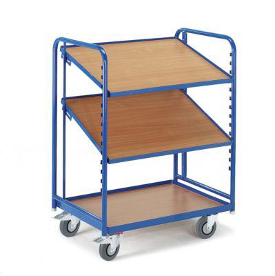 Eurokastenwagen mit Holzböden, 820 x 620 mm