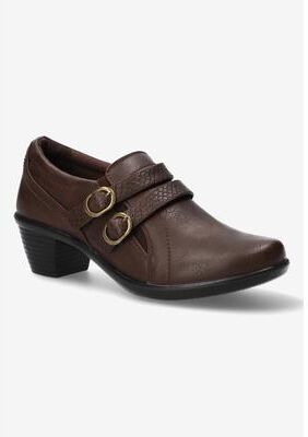 Women's Stroll Booties by Easy Street in Brown (Size 11 M)