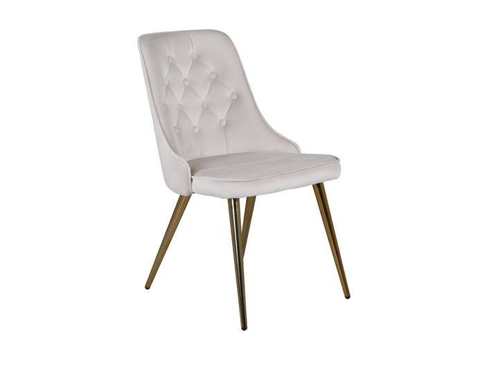 Nohr Eetkamerstoel Damar Velvet - Beige
