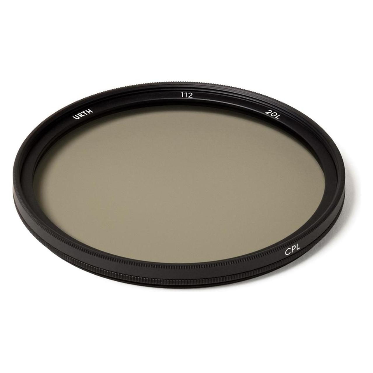 Urth 112mm Circular Polarizing (CPL) Objektivfilter (Plus+) (112 mm, Polarisationsfilter) (D233161)