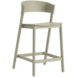 Muuto Cover Barhocker, höhe 65 cm, dark beige