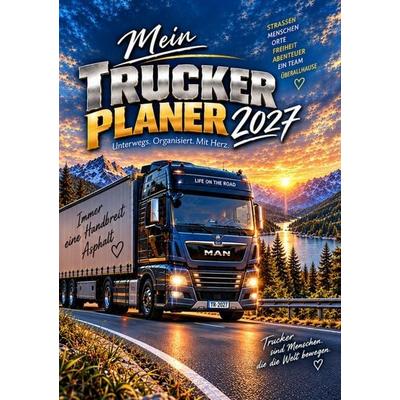 Mein Trucker Planer 2027, Taschenbuch von Sarah R., Bookmundo, 978-94-039-4291-9