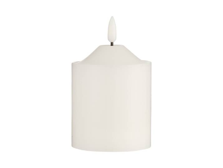 LED Wachskerze Flamme weiss