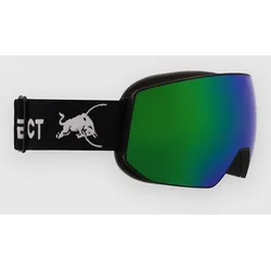 Red Bull SPECT Eyewear FINK Black Goggle brown with green mirror Gr. Uni