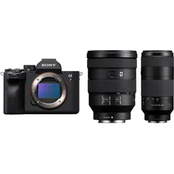 Sony Alpha ILCE-7 IV + 24-105mm f4 G OSS + 100-400mm f5,6-8 OSS 100,00 € Cashback