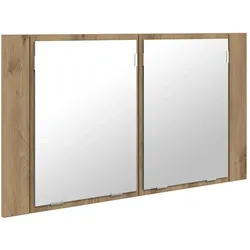 vidaXL, Spiegelschrank, Everett (12 x 12 x 45 cm)