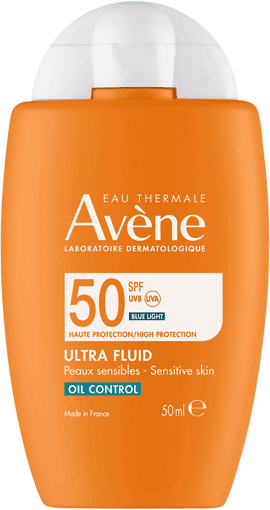 Avène Eau Thermale Ultra Fluid Oil Control Alta Protezione SPF50 Viso 50 ml
