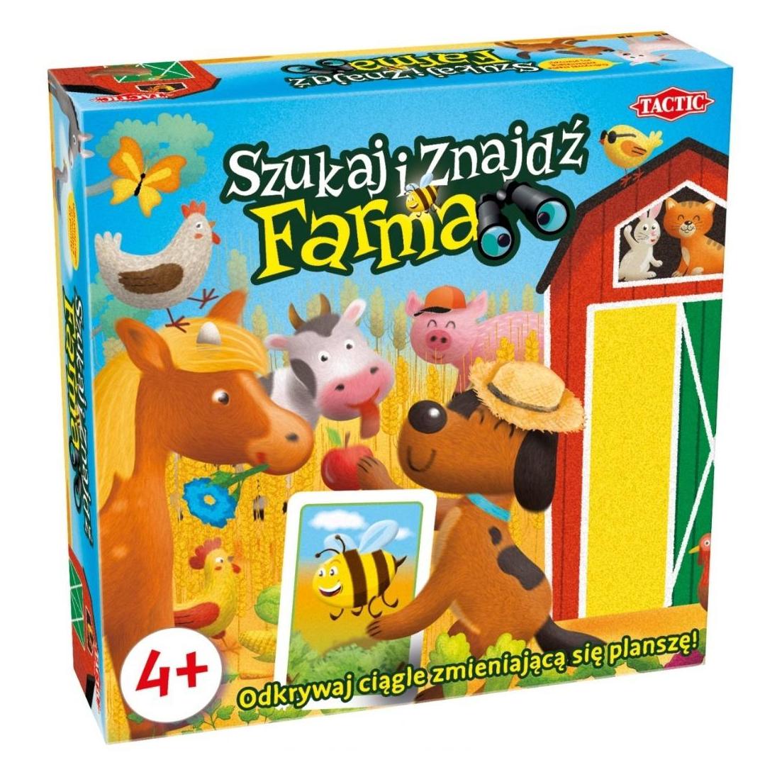 Tactic Tactical board game farm - search and find (Deutsch) (58499)