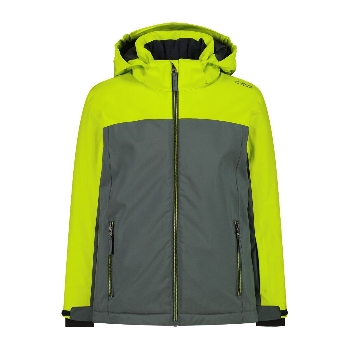 CMP KID Ski Jacket Snaps Hood jungle (F902) 110 39W1924-F902-110