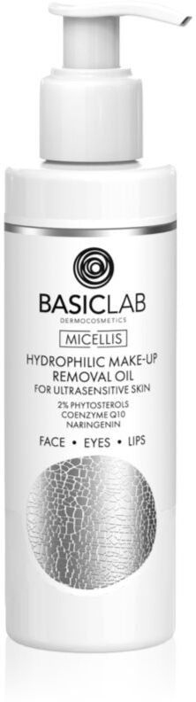 BasicLab Dermocosmetics Micellis oil cleanser and makeup remover for very sensitive skin 200 ml