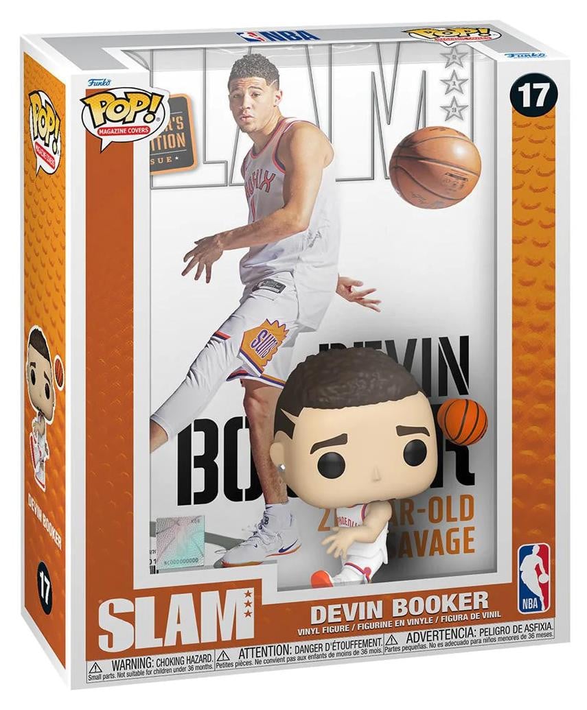 Funko POP! NBA Slam Devin Booker vinylfiguur met verpakking