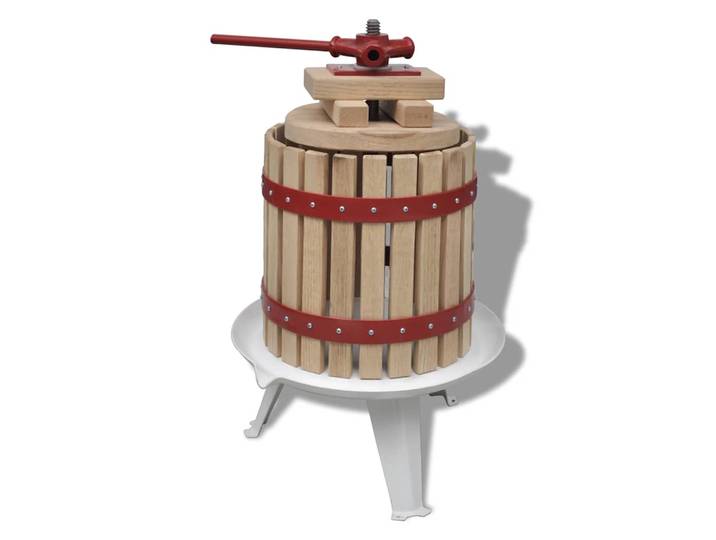 vidaXL Obst- und Weinpresse 12 L