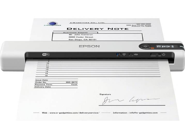 EPSON WorkForce DS-80 W handscanner 600 x 600 DPI A4 wit
