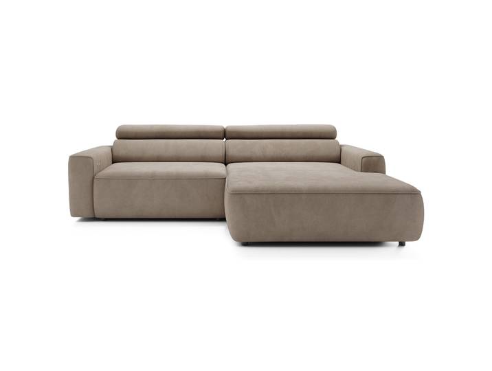 Ecksofa mit elektrischem Auszug Fando, L-förmig, rechtsseitig,