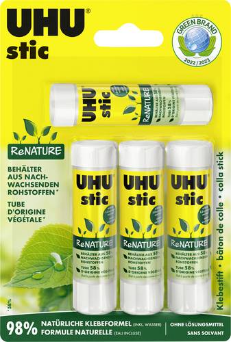 UHU Klebestift ReNATURE 8.2g 36750 4St.