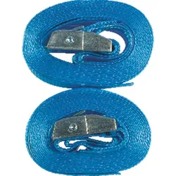Zurrgurt 6m x 25mm verzinkt - blau