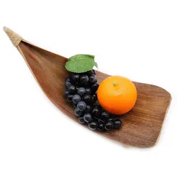 Coconut Leaf Fruit Bowl Set - Natural
