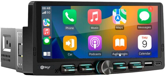 AUTO-RÁDIO SICUR SRM695 ANDROID