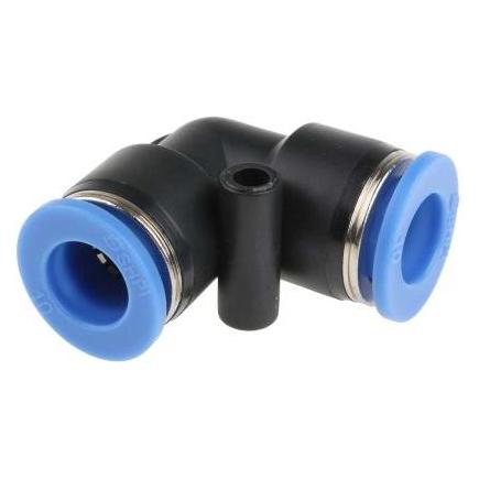 RS PRO Winkel-Einsteckadapter, Rohr-zu-Rohr, Polyo (9160895)