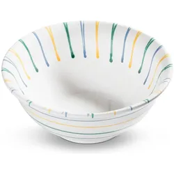 Gmundner Keramik Buntgeflammt, Salatschüssel (Ø 26cm), Schüssel + Schale