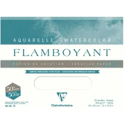 Clairefontaine, Bastelpapier, Feuchte Techniken (300 g/m2, 20x)