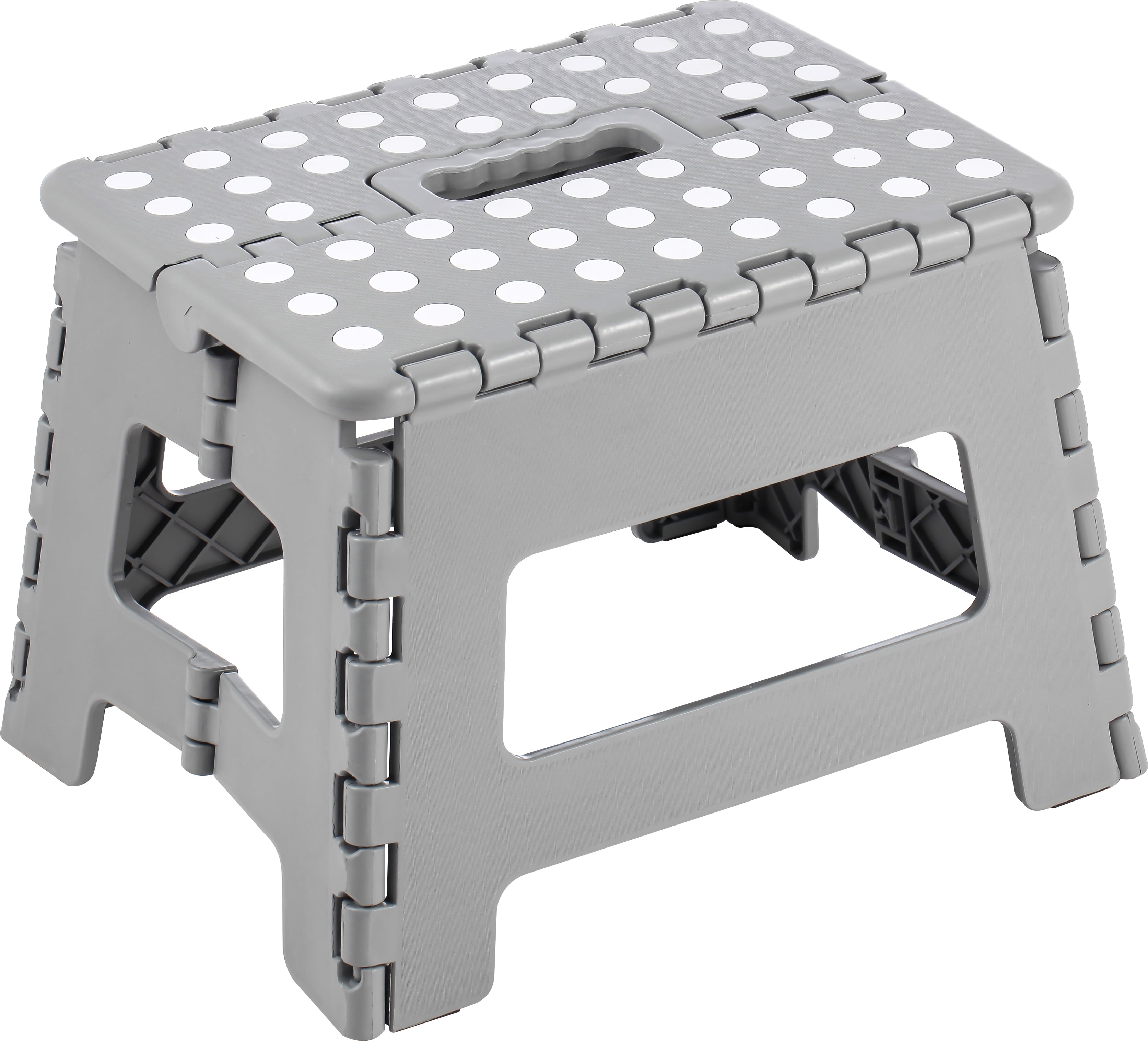 king home S1407115/g Sgabello Pieghevole Clic-Clac Colore Grigio - S1407115/g