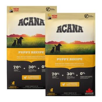 ACANA Puppy Recipe 2x11,4 kg