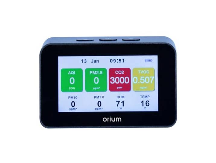 Mesureur de qualité de l'air intérieur Quaelis 34 - Orium