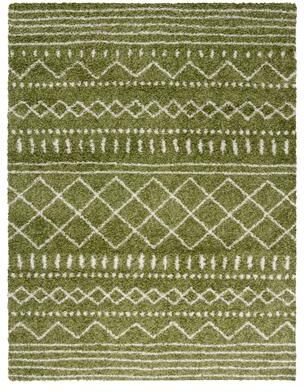 SAFAVIEH Arizona Shag Lotta Moroccan 1.2-inch Thick Rug