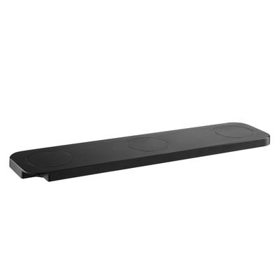 BRILLIANT Wireless Charger, schwarz, B:52cm H:1cm T:12cm, Ladegeräte, Wireless Charger, 52 x 12 x 1,8 cm, Kabellänge 150 cm, schwarz