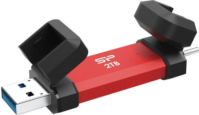Silicon Power DS72 2TB, rot