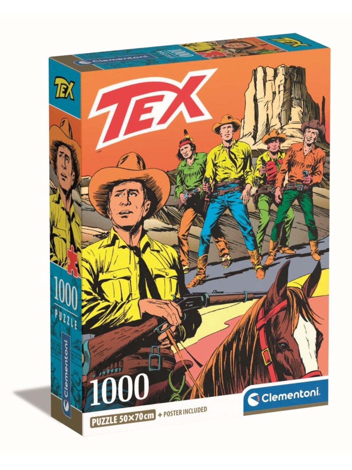 Clementoni Puzzle HQC Tex 1000 pieces 2D Puzzles