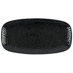 Churchill Homespun Chroma Black Platte Rechteckig 29,8x15,3cm