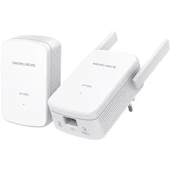 Mercusys MP510 KIT AV1000 Gb Powerline N300-Set (1000 Mbit/s), Powerline, Weiss