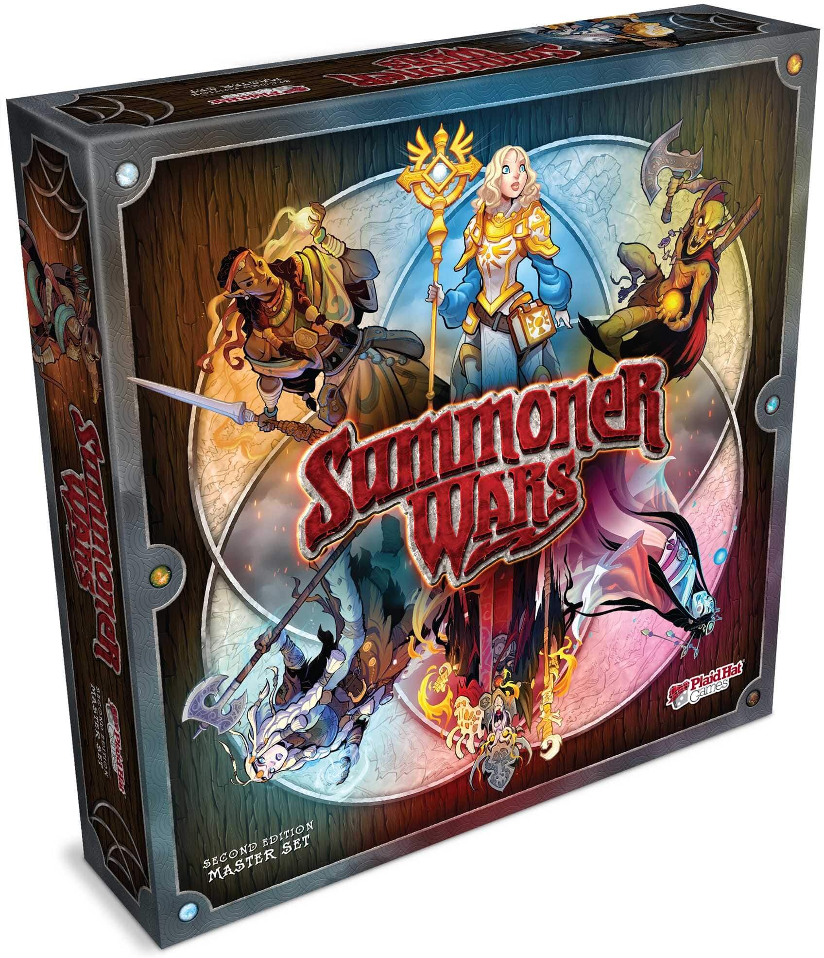 Summoner Wars: 2nd Edition Master Set by Lennies Toys, Strategy Card Game for 2-4 Players, Ages 10+