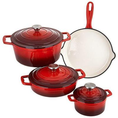Topf-Set CS KOCH-SYSTEME "Xanten", rot, Töpfe, Induktion