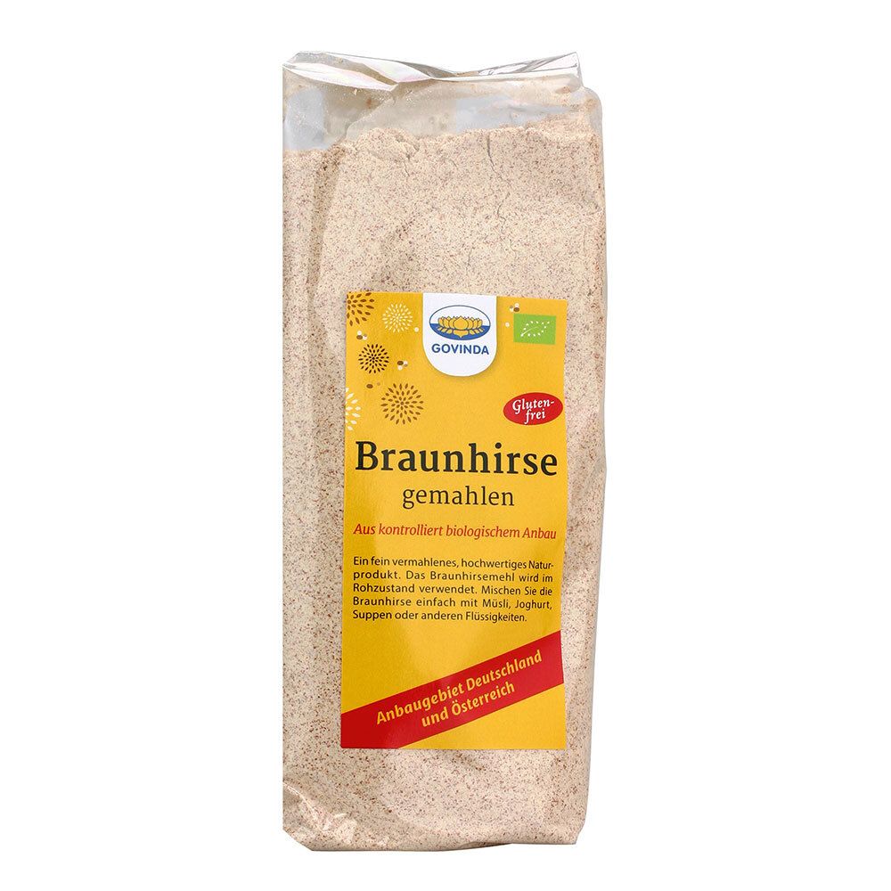 Govinda Braunhirse gemahlen 500g Bio 500 g Pulver