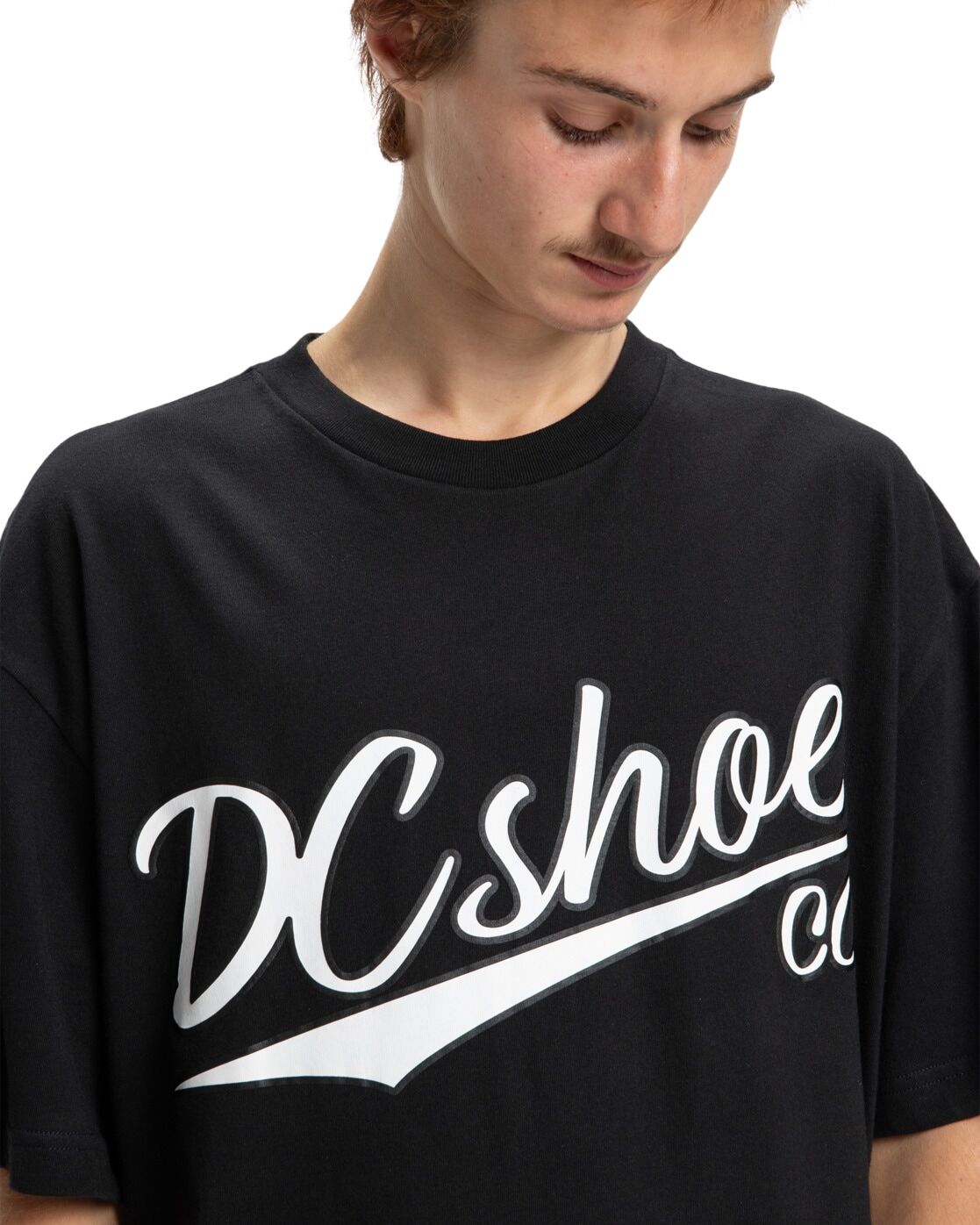 T-Shirt DC SHOES "Substitute", Herren, Gr. XS, schwarz, Obermaterial: 75% Baumwolle, 25% Baumwolle., Shirts T-Shirt schwarz XS
