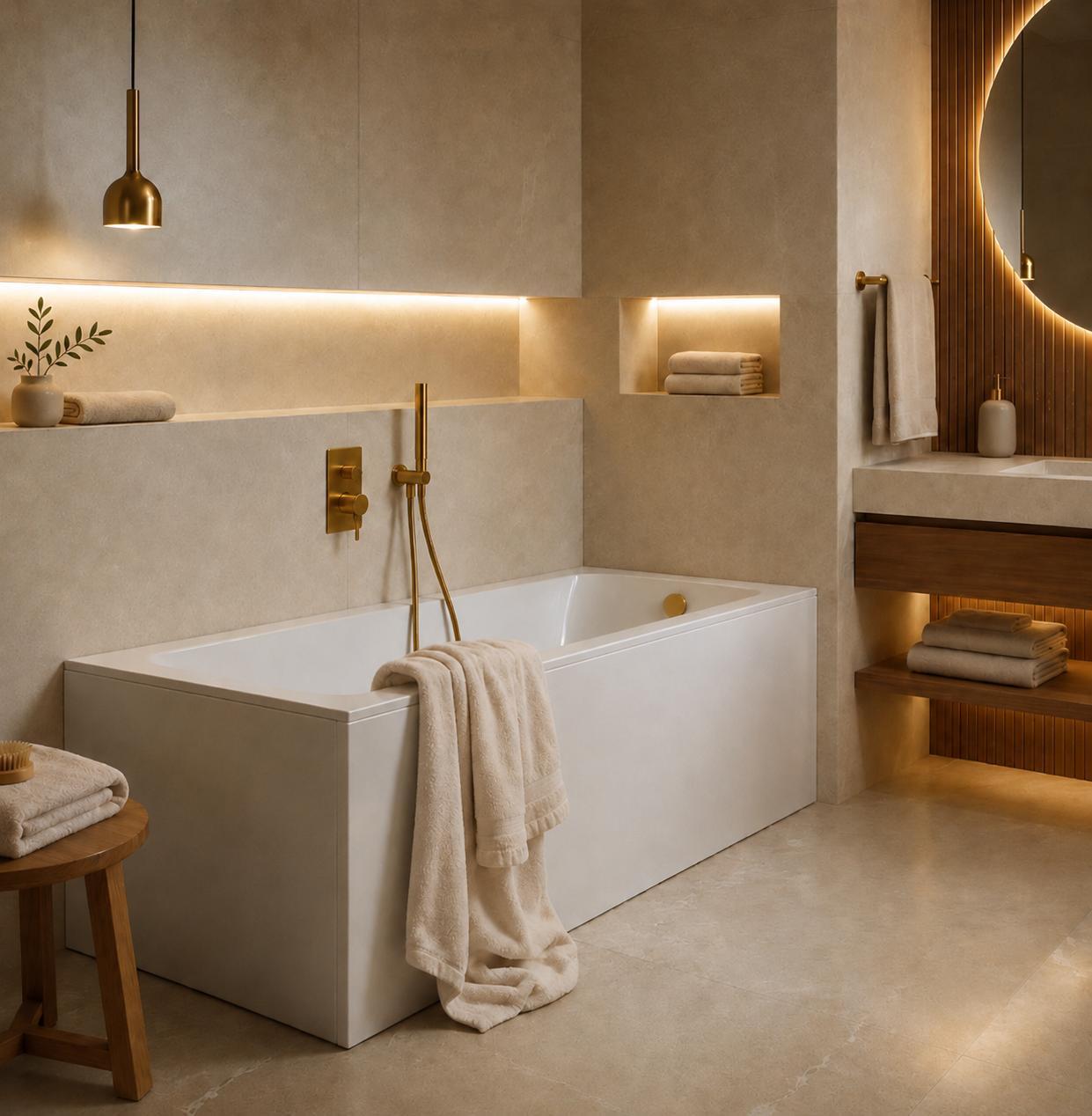 AQUA for you | Badewanne - KRONOS SQUARE - Rechteckbadewanne - 150x70 cm - Universal - Weiß - mit Verkleidung, Siphon, Füßen