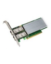 Intel Ethernet Network Adapter E810-CQDA2 Netzwerkadapter PCIe 4.0 x16 Low-Profile QSFP28 x 2 (E810CQDA2BLK)