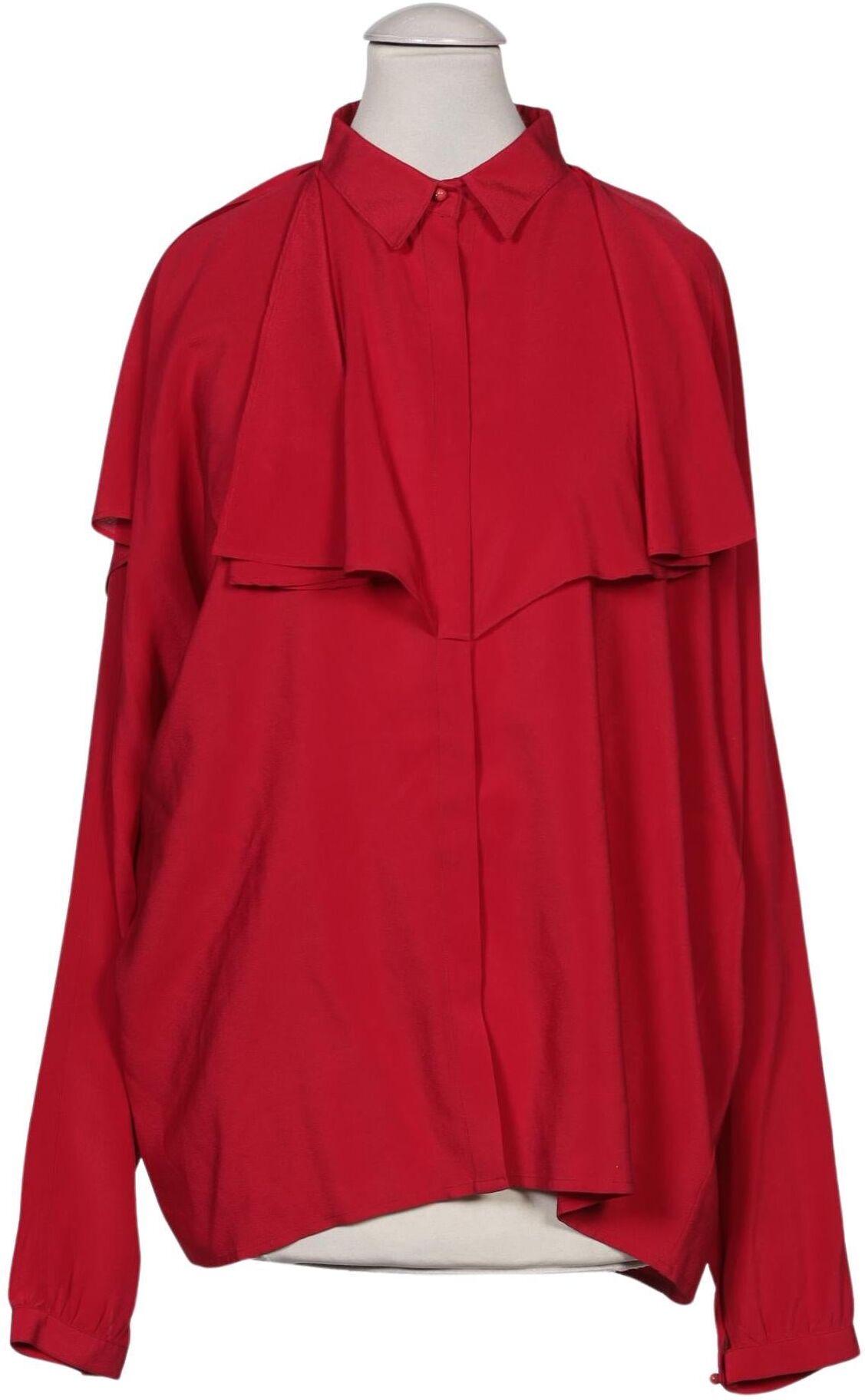 Versace Damen Bluse, Rot, Gr. XL, Seide - Second Hand