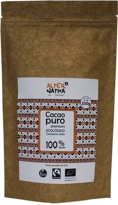 Alternativa3 Cacau Puro Bio 350g