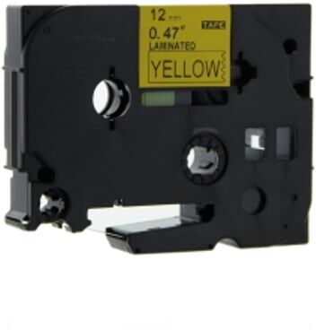 Q-Nomic TZe-631 cinta 12mm texto negro sobre amarillo (8M)