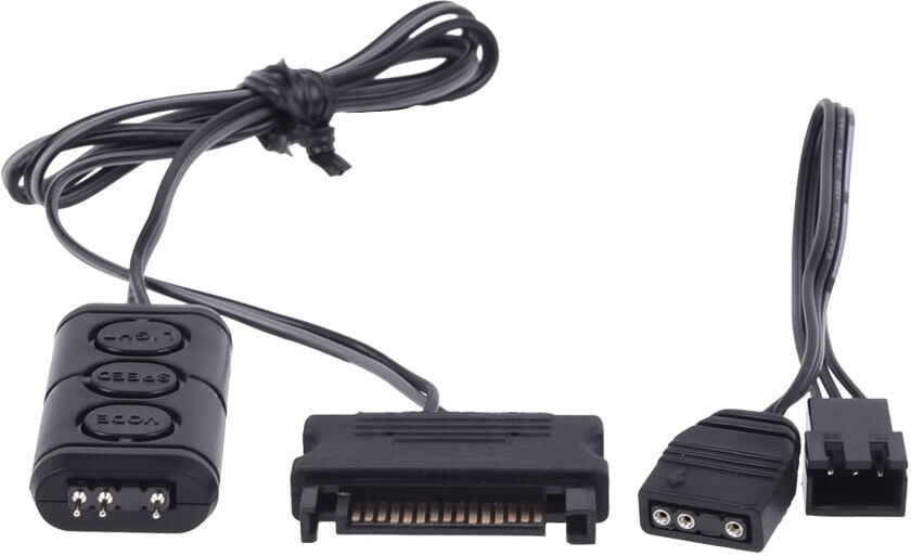 Alphacool Aurora Eiscontrol Addressable RGB Controller - Black