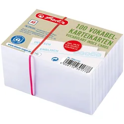 Pelikan, Karteikarten, Karteikarten (A8, 200 g/m2)
