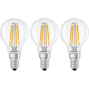 OSRAM LED-Lampe Base, E14, 5,9 W ersetzt 60 W, neutralweiß, 3 Stück