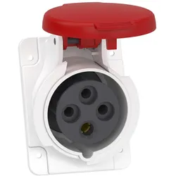 Schneider Electric PKY16F434 CEE Anbausteckdosen Schneidklemmen, 16A, 3p+E, 380-415 V AC
